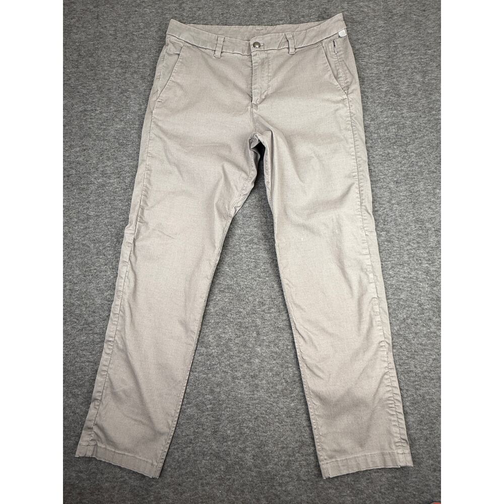 Lululemon Men's ABC Commission Pants 33 Waist Grey Taupe  Casual Athleisure